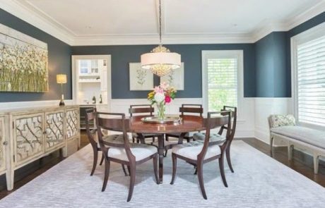 Connecticut Home Dining Room Design by GailGray Home