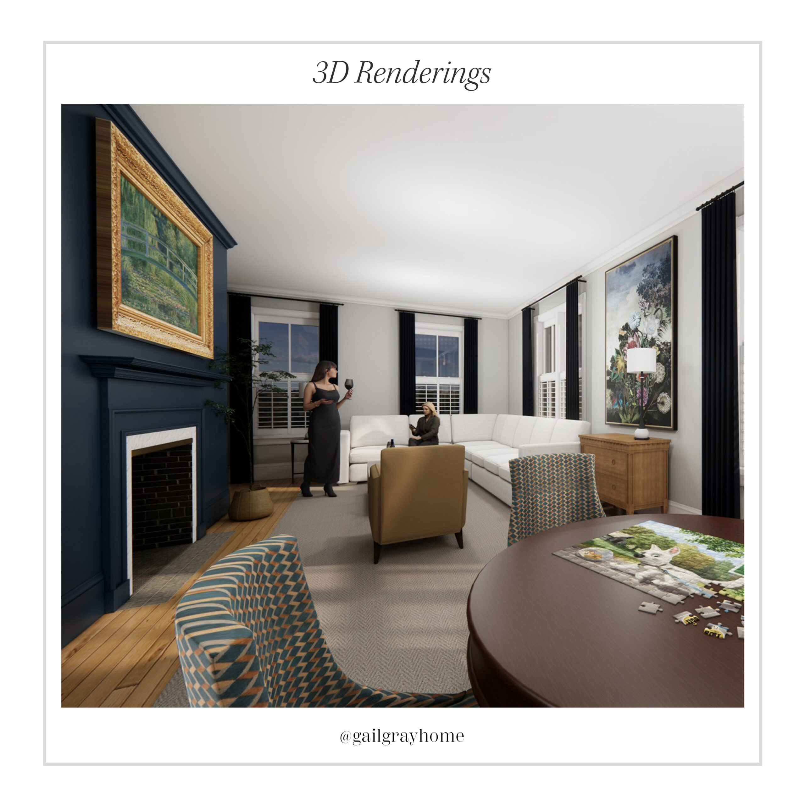 3D Renderings Design Services at GailGray Home