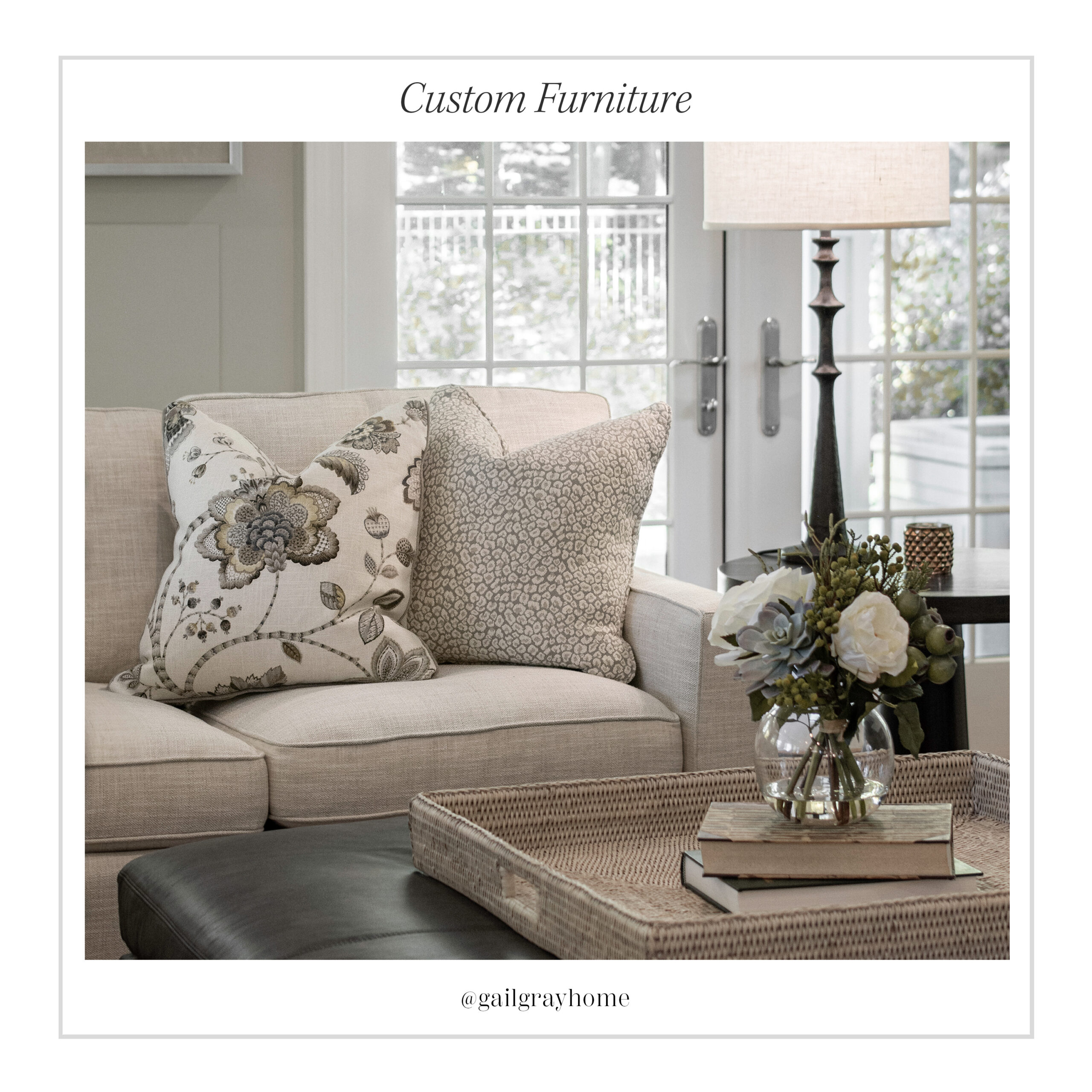 Custom Furniture Design Services at GailGray Home