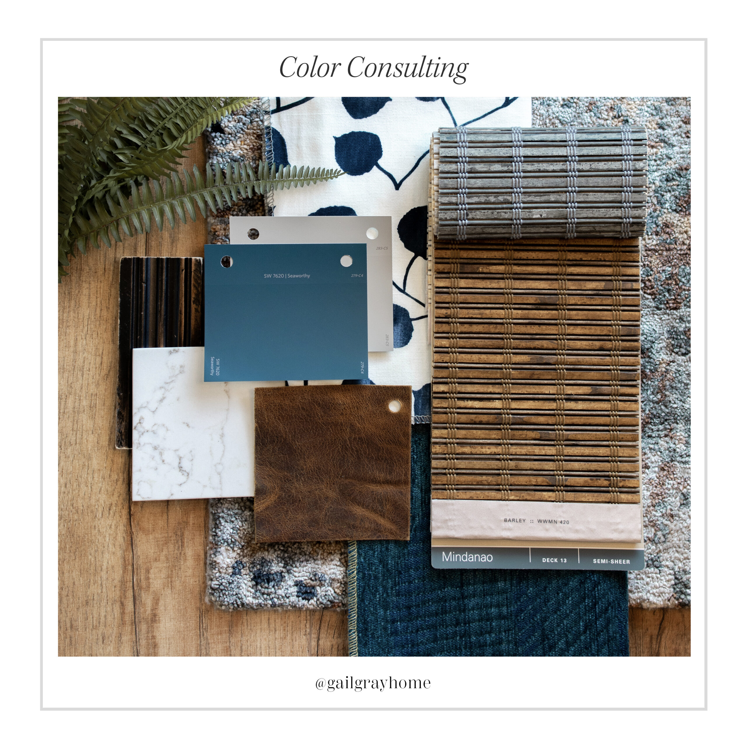 Color Consulting Design Services at GailGray Home