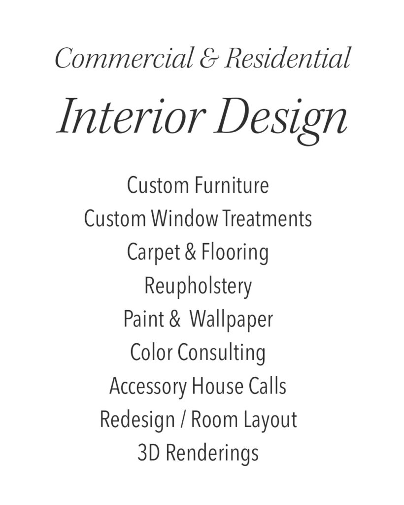 Interior Design Services at GailGray Home Furnishings and Design